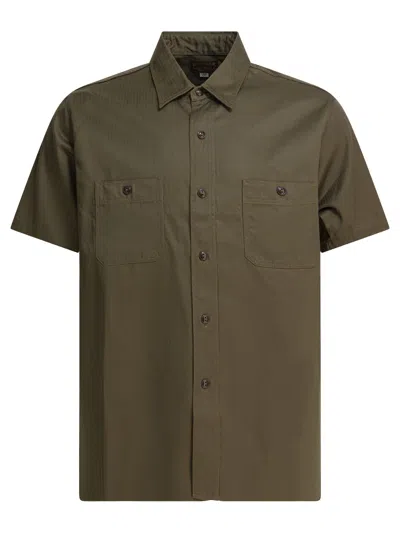 Buzz Rickson's Green Cotton Shirt