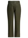 Buzz Rickson's M-43 Buttoned Trousers In Green