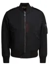 Buzz Rickson's Zip Bomber Coat In Black