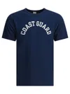 Buzz Rickson's Coast Guard Cotton T-shirt In Blue