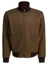 Buzz Rickson's "trankers" Bomber In Brown