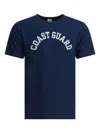 Buzz Rickson's Coast Guard Cotton T-shirt In Blue
