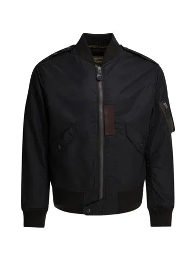 Buzz Rickson's Zip Pocket Coat In Black