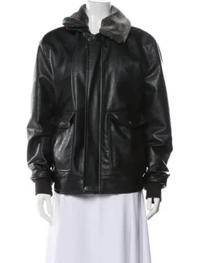 Pre-owned Bv Clothing Jacket In Black