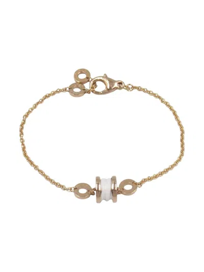 Pre-owned Bvlgari 10s 18k Rose Gold B-zero Bracelet