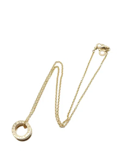 Pre-owned Bvlgari 10s B-zero1 Necklace In Gold