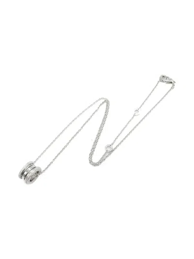 Pre-owned Bvlgari 18k White Gold Diamond Necklace