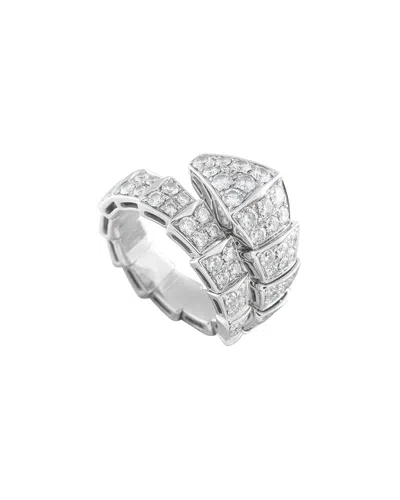 Bvlgari 18k 1.89 Ct. Tw. Diamond Ring (authentic Pre-loved) In Metallic