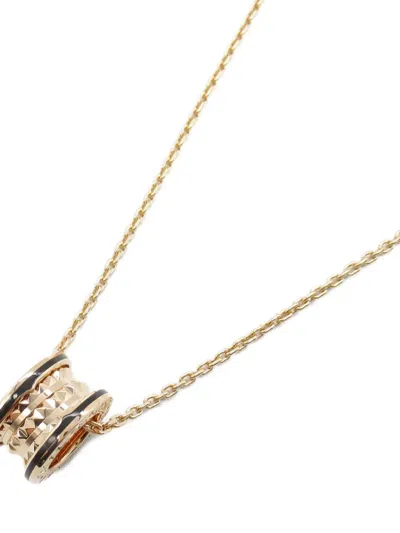 Pre-owned Bvlgari 18k Rose Gold B-zero1 Necklace