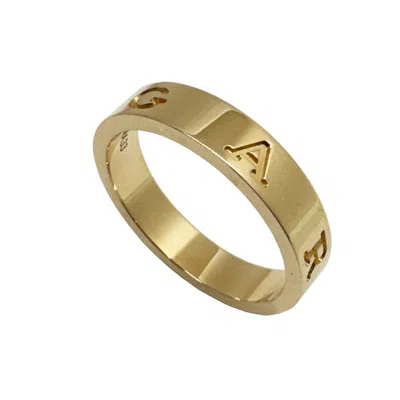Pre-owned Bvlgari (18k) Band Ring () In Gold