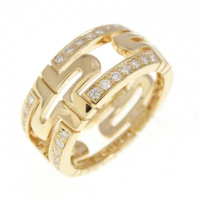 Pre-owned Bvlgari (18k) Band Ring () In Gold