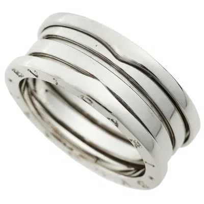 Pre-owned Bvlgari (18k) Band Ring () In White