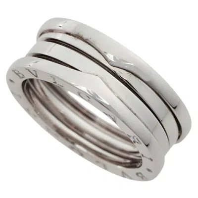 Pre-owned Bvlgari (18k) Band Ring () In White