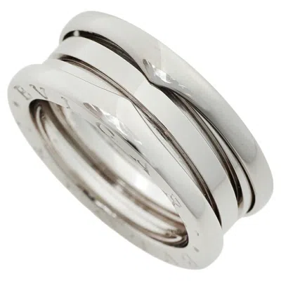 Pre-owned Bvlgari (18k) Band Ring () In White
