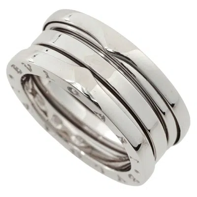 Pre-owned Bvlgari (18k) Band Ring () In White