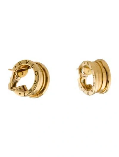 Pre-owned Bvlgari 18k B.zero1 Huggies In Multi