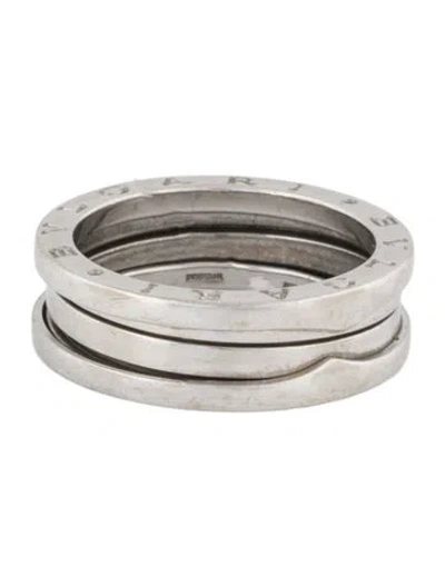 Pre-owned Bvlgari 18k B.zero1 Ring, Three Band In Multi