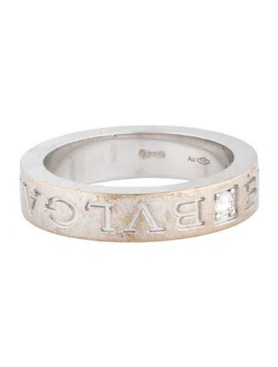 Pre-owned Bvlgari 18k Diamond B.zero1 Ring In Multicolor