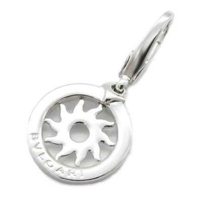 Pre-owned Bvlgari (18k) Pendant () In Silver