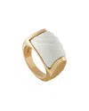 Pre-owned Bvlgari 18k Ring (authentic Pre-loved) In Gold