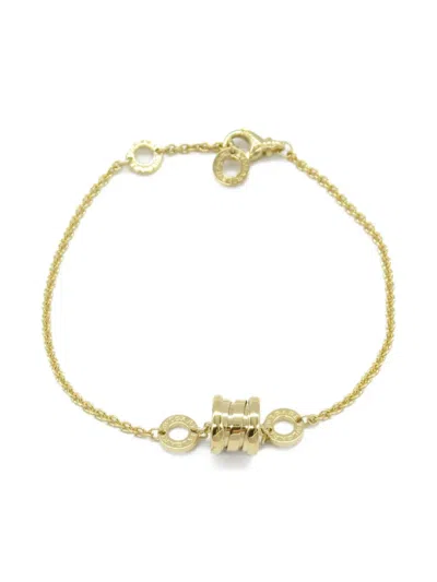 Pre-owned Bvlgari 18k Yellow Gold B-zero1 Bracelet