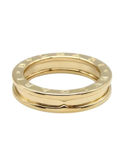 Pre-owned Bvlgari 18k Yellow Gold B-zero1 Ring
