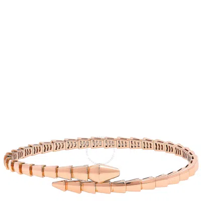 BVLGARI BVLGARI 18KT ROSE GOLD SERPENTI VIPER BRACELET