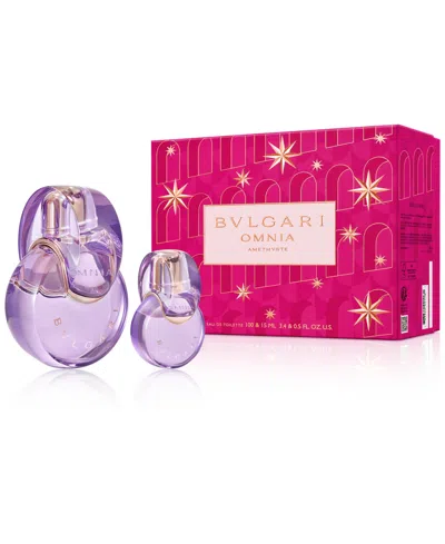 Bvlgari 2-pc. Omnia Amethyste Eau De Toilette Gift Set, Created For Macy's In White