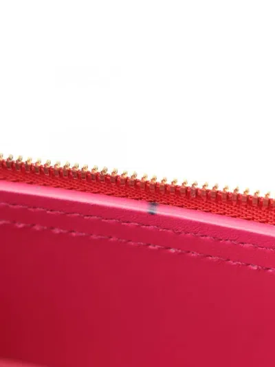 Pre-owned Bvlgari 2000-2025 Leather Serpenti Forever Vanity Bag Satchel In Red