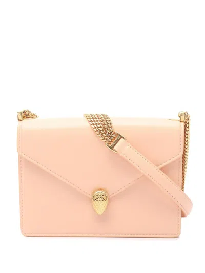 Pre-owned Bvlgari 2010-2025 Leather Serpenti Forever Crossbody Bag In Pink