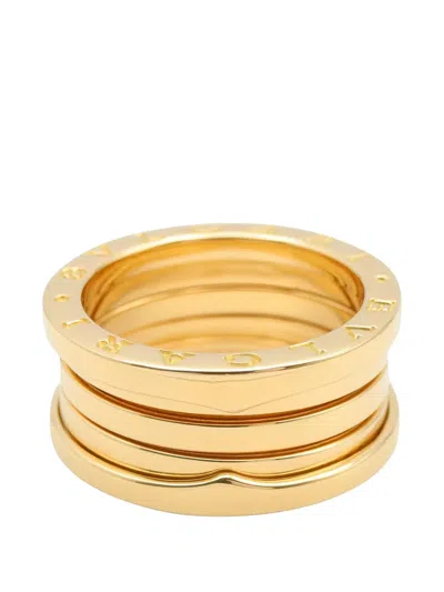 Pre-owned Bvlgari 2010 B-zero1 Ring In Gold