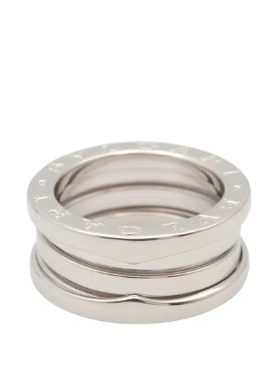 Pre-owned Bvlgari 2010 B-zero1 Ring In Silver