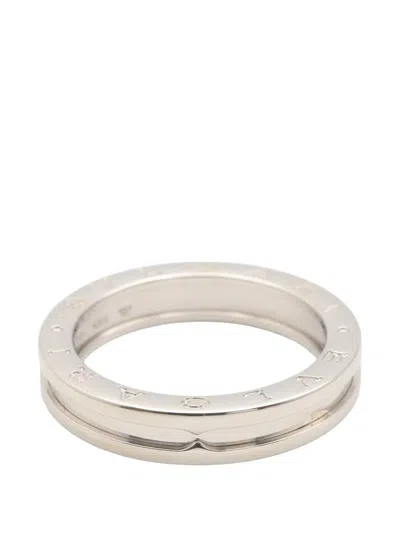 Pre-owned Bvlgari 2010 B-zero1 Ring In Silver