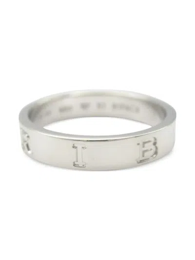 Pre-owned Bvlgari 2010s 18k White Gold B.zero1 Ring