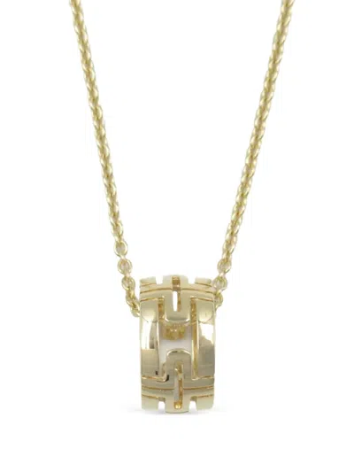 Pre-owned Bvlgari 2010s 18k Yellow Gold Parentesi Necklace