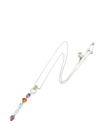 Pre-owned Bvlgari 2010s Allegra Necklace In Silver