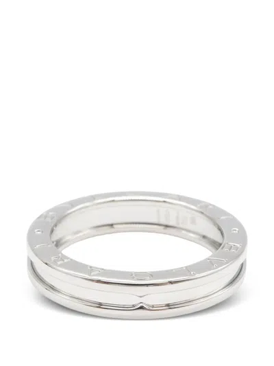 Pre-owned Bvlgari 2010s B Zero Ring In Silver