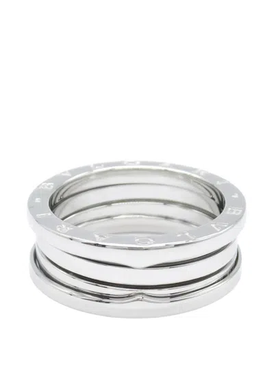 Pre-owned Bvlgari 2010s B-zero1 Ring In Silver