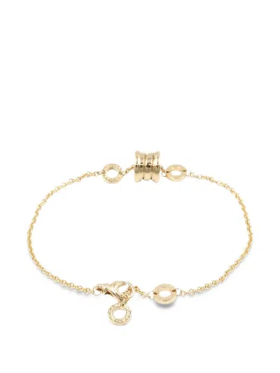 Pre-owned Bvlgari 2010s B-zero1 Element Bracelet In Gold
