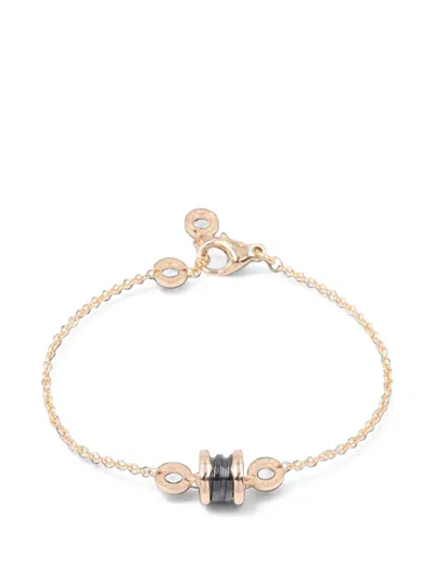 Pre-owned Bvlgari 2010s B-zero1 Element Bracelet In Pink