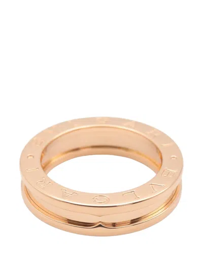 Pre-owned Bvlgari 2010s B-zero1 Ring In Pink