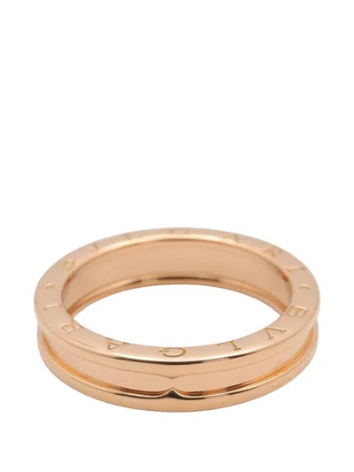 Pre-owned Bvlgari 2010s B-zero1 Ring In Pink