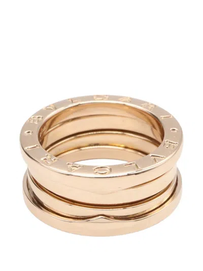 Pre-owned Bvlgari 2010s B-zero1 Ring In Pink