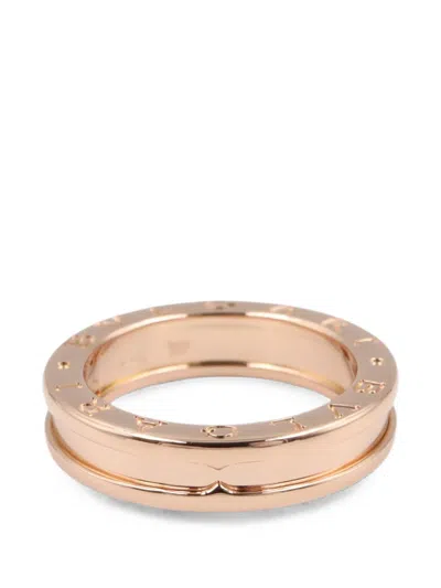 Pre-owned Bvlgari 2010s B-zero1 Ring In Pink