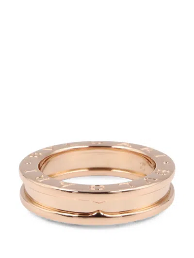 Pre-owned Bvlgari 2010s B-zero1 Ring In Pink