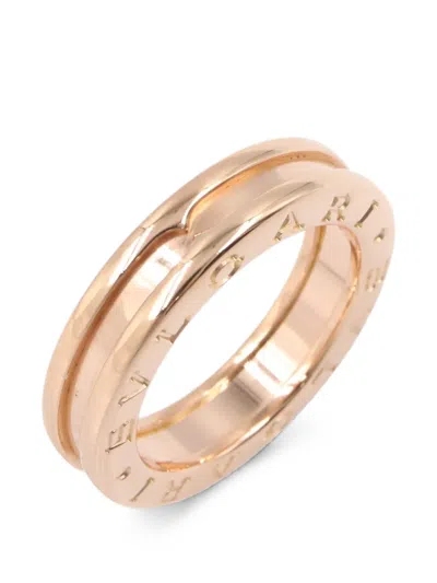 Pre-owned Bvlgari 2010s B-zero1 Ring In Pink