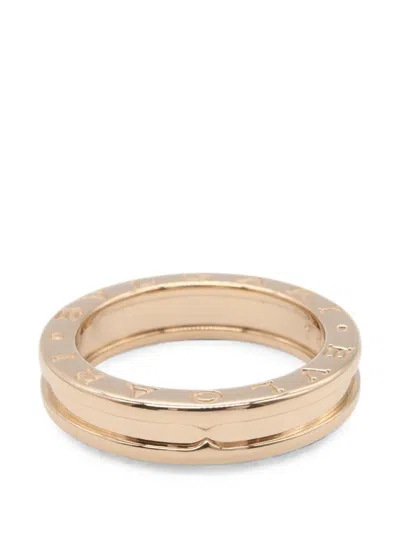 Pre-owned Bvlgari 2010s B-zero1 Ring In Pink