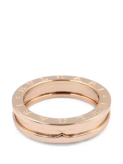 Pre-owned Bvlgari 2010s B-zero1 Ring In Pink