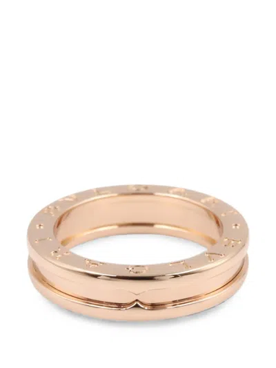 Pre-owned Bvlgari 2010s B-zero1 Ring In Pink
