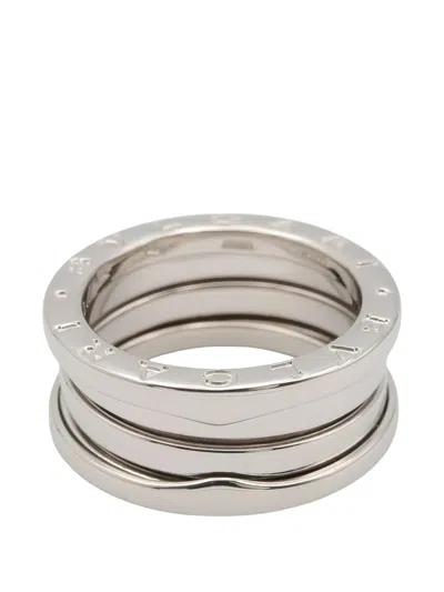 Pre-owned Bvlgari 2010s B-zero1 Ring In Silver